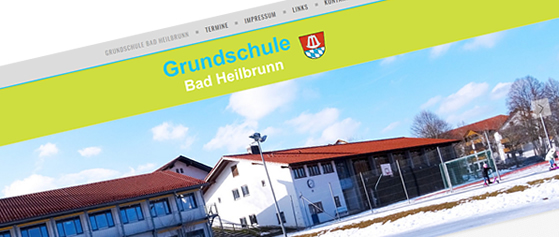 Site pour l'école Bad Heilbrunn