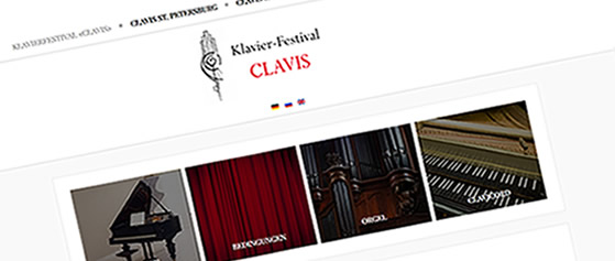 Die Website für ein Klavierfestival & Klavierwettbewerb in Bayern & St. Petersburg